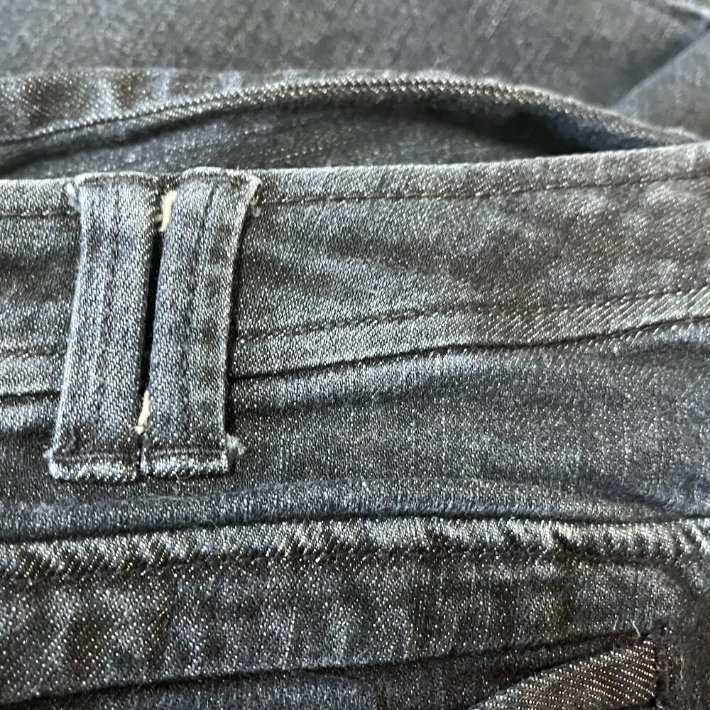 New York & Company Low Rise Flare Dark Blue Jean Size 14 - Picture 8 of 8